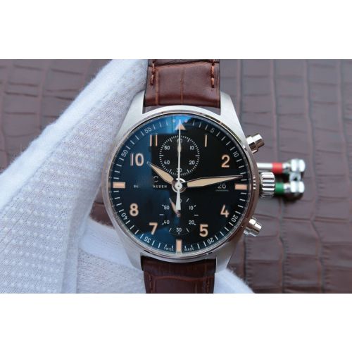 PILOT IW387808 ZF FACTORY BROWN STRAP