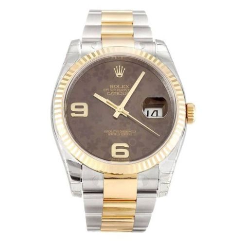 Rolex Datejust Floral Dial 116233 Mesn 36MM